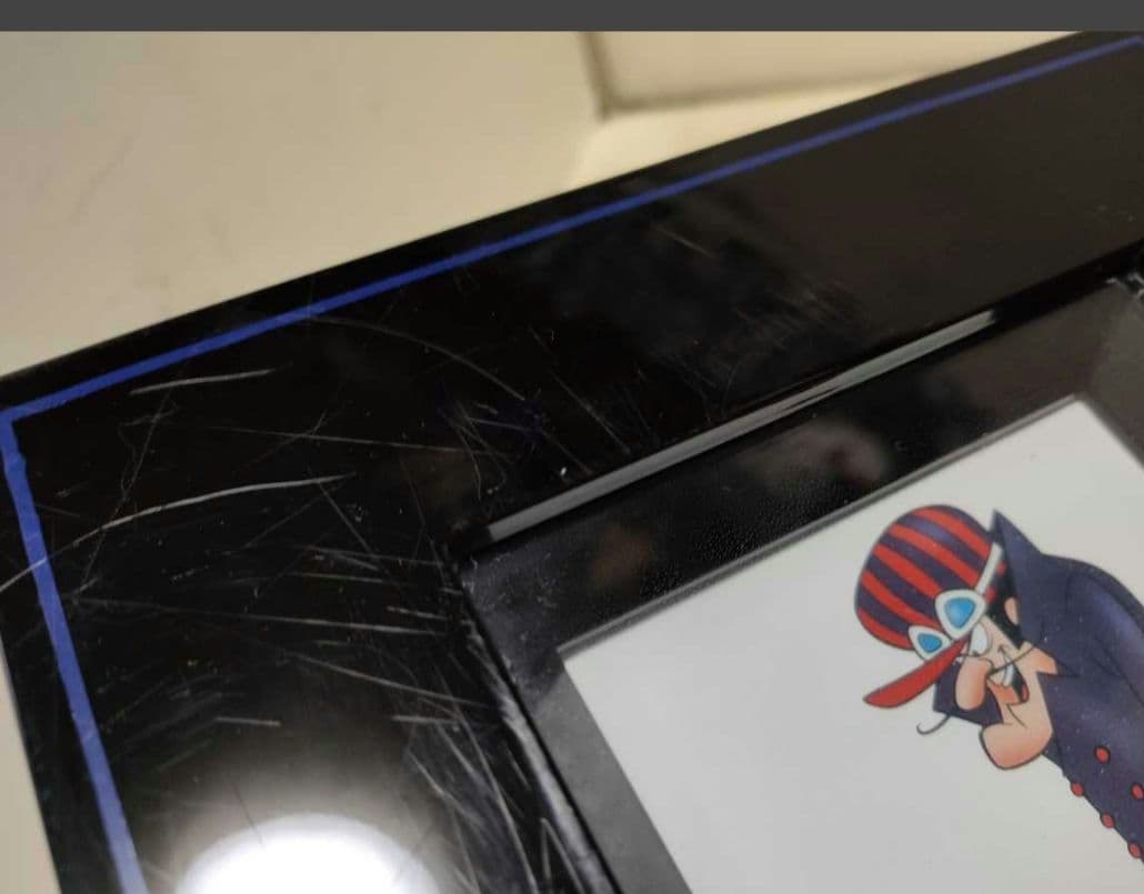 希少。チキチキマシーン猛レース フォトスタンド置き時計　日本製　1997