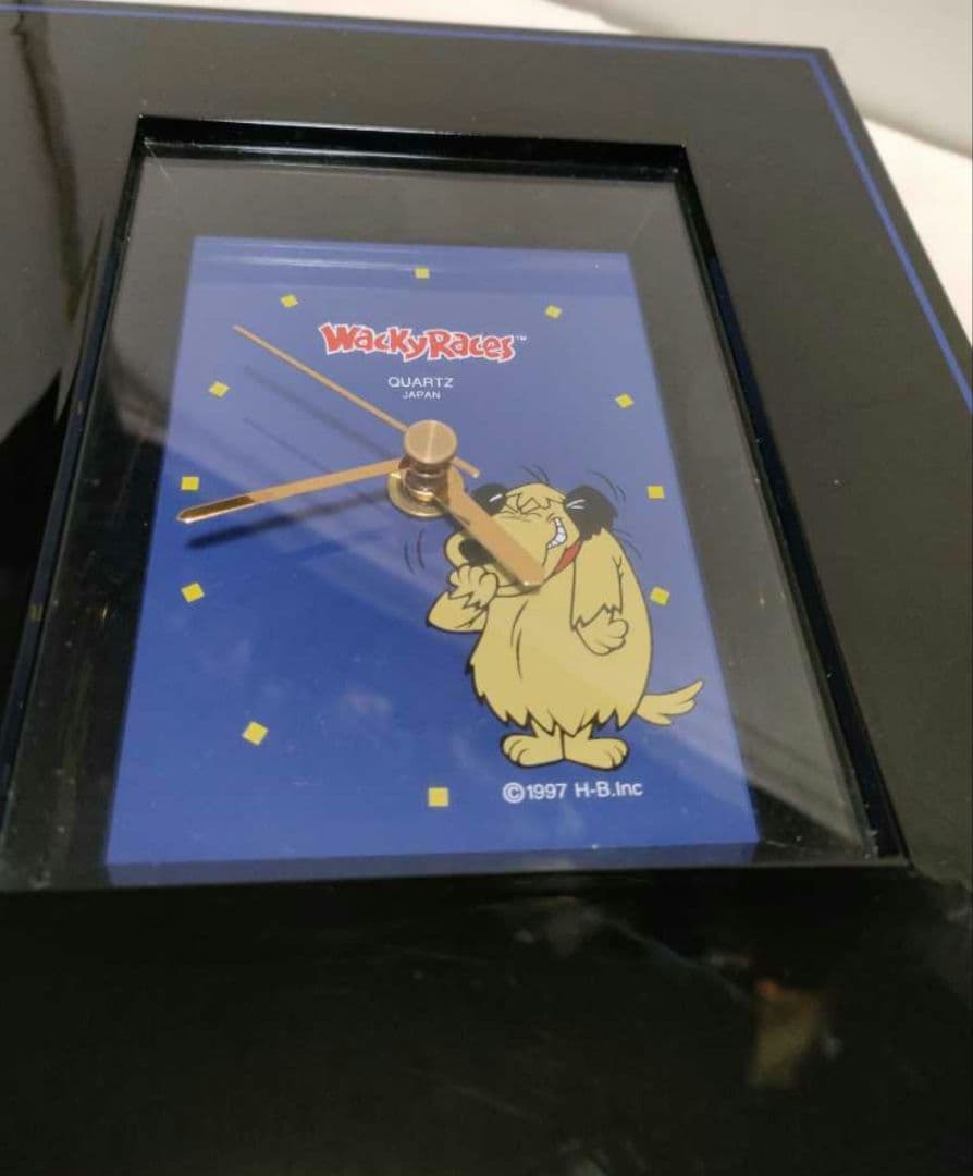 希少。チキチキマシーン猛レース フォトスタンド置き時計　日本製　1997