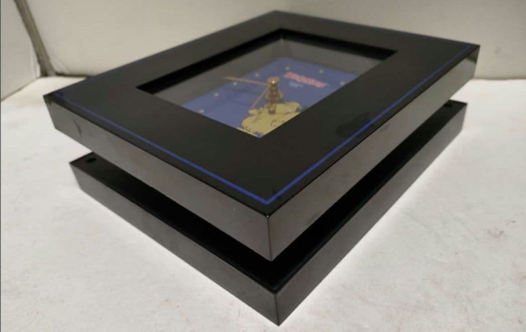 希少。チキチキマシーン猛レース フォトスタンド置き時計　日本製　1997