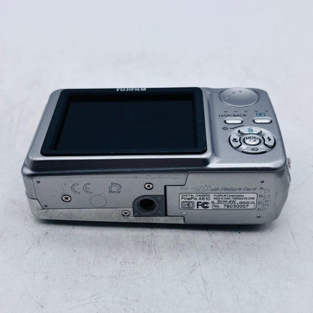 【動作確認済み】FUJIFILM FinePix A610 単三電池