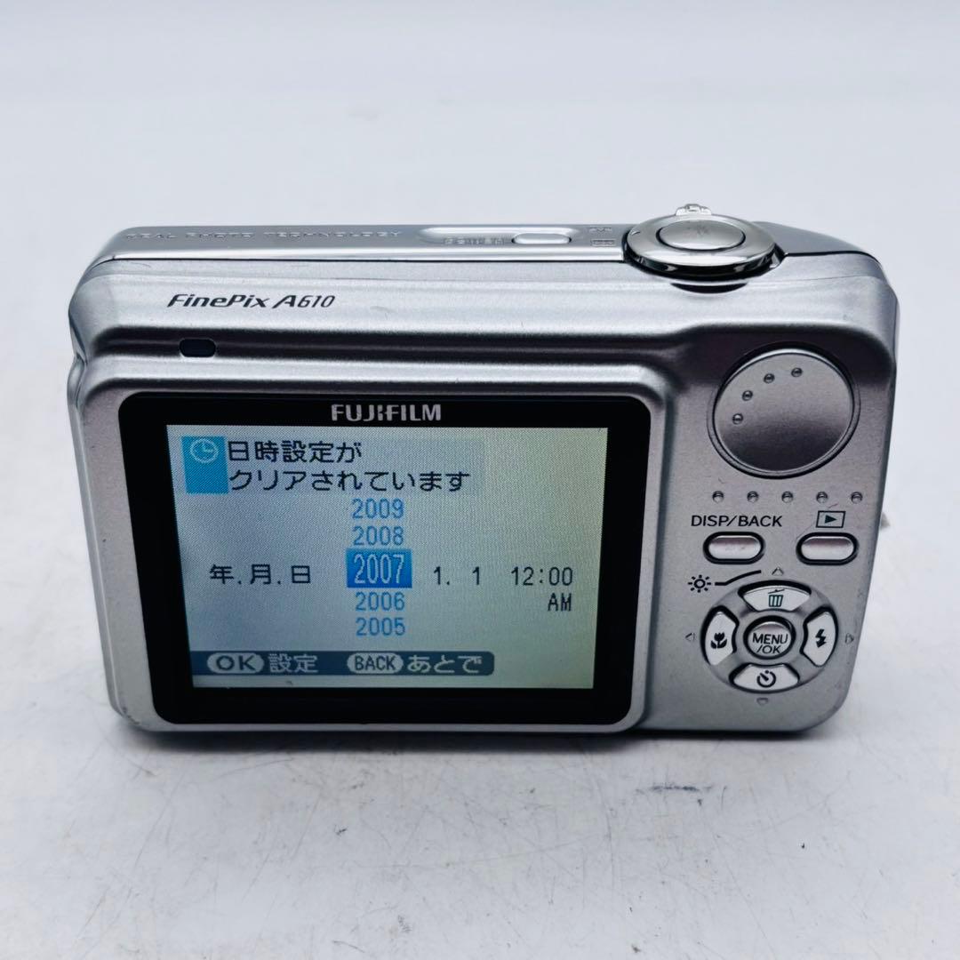 【動作確認済み】FUJIFILM FinePix A610 単三電池