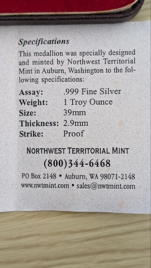 【銀貨.999】アメリカ海兵隊 記念硬貨 ターンタバーン 証明書付き