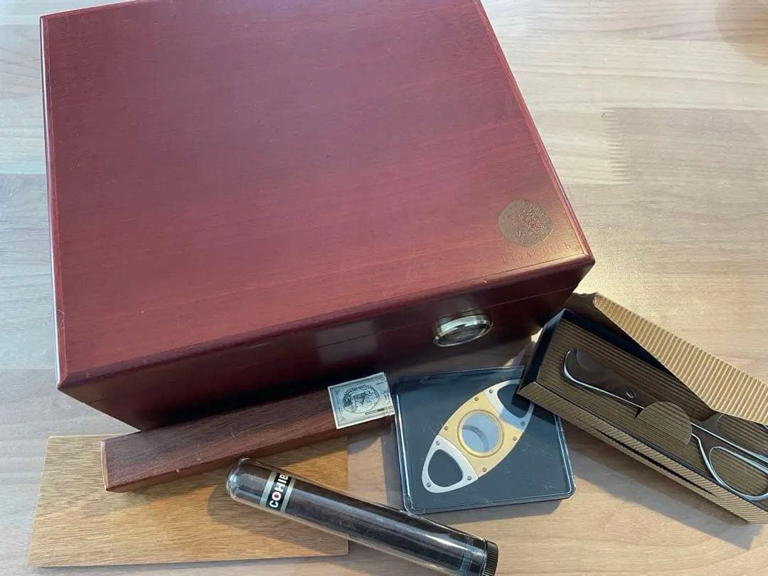 TOKYO CIGAR CLUBシガーボックス ダークブラウン