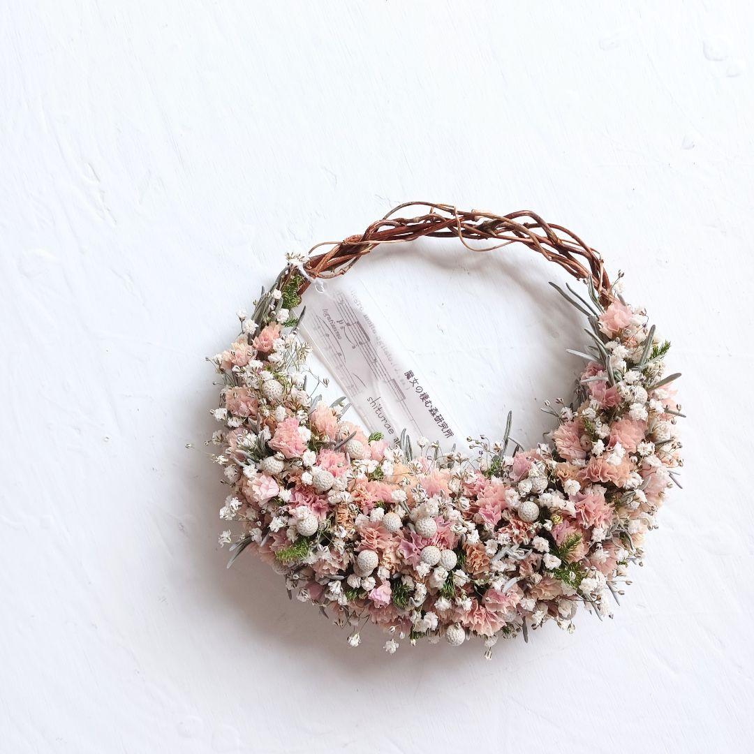 魔女の棲む森 ～裏庭～ ドライフラワー ハーフリース