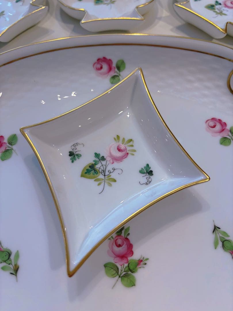 もるちゃん様御専用　ヘレンド　ウイーンの薔薇＆フェイラー＆白雪ふきん　おまとめ