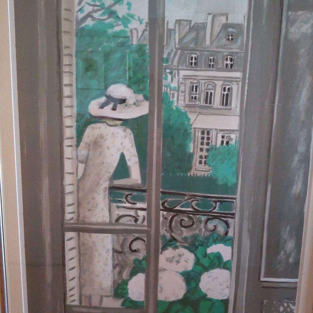 カシニョール　大型リトグラフポスター　プランタン銀座６周年記念　1990年