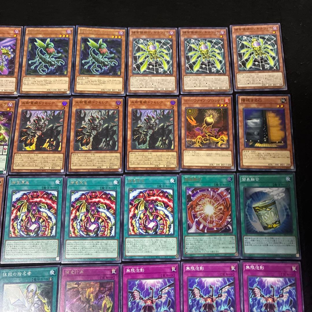 【即日発送】 遊戯王 «捕食植物(新規有)» 構築済みデッキ 115枚 日版