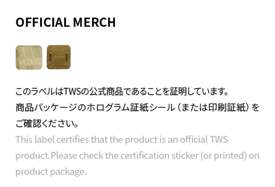 TWS ペンライト 新品未開封 公式品 1点
