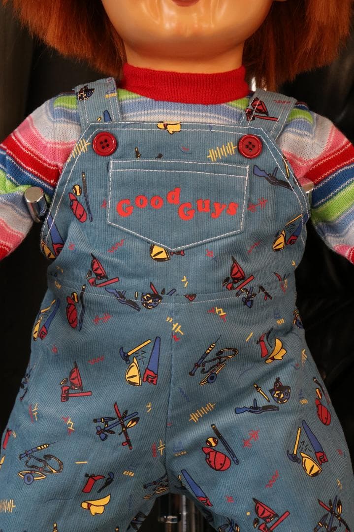 新作 チャイルドプレイ2 仕様 等身大 チャッキー グッドガイ 人形 衣装①