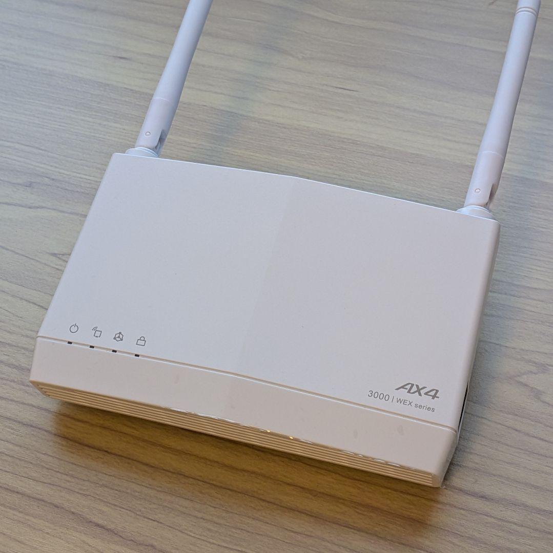 無線LAN中継器 WEX-3000AX4EA Wi-Fi6 メッシュWi-Fi
