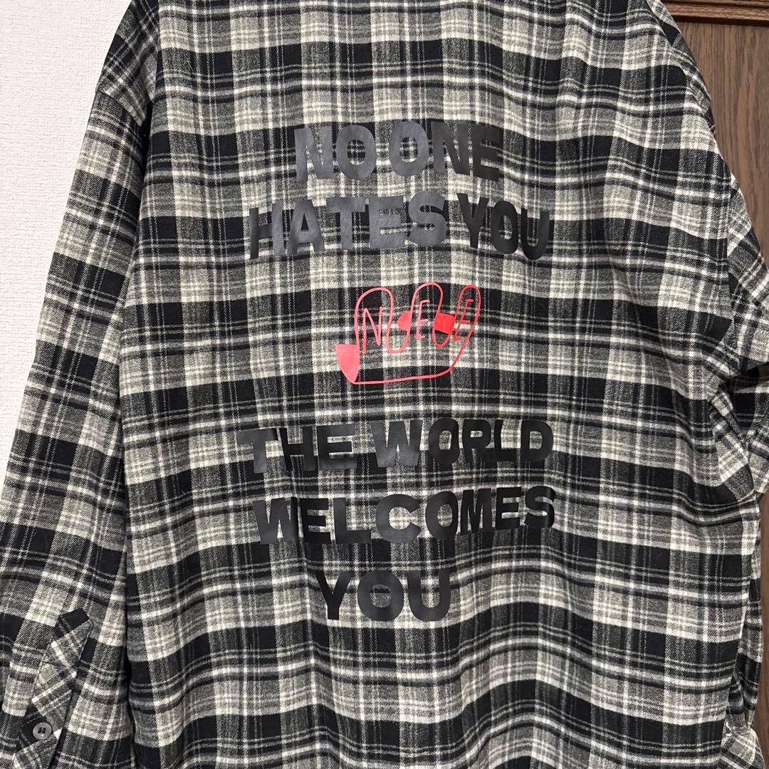 NEE グッズ　EXOTIC METTYA HENSHIN チェックシャツ