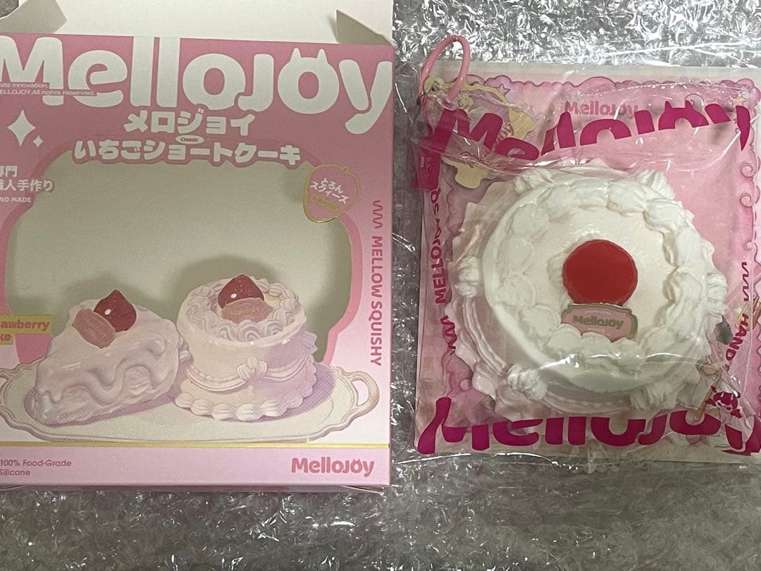 メロジョイ　mellojoy いちごショートケーキ　ホール　もちもちもち