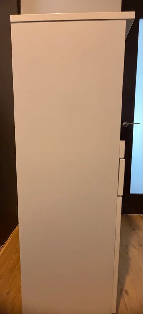 早い者勝ち‼️送料込‼️ニトリ　レンジボード 食器棚　コンセント付き　スライド付　白