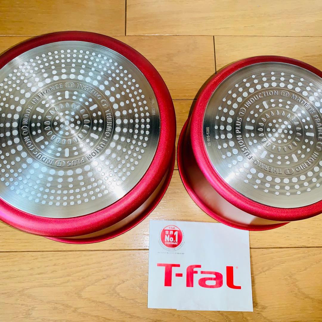 【品質と信頼】ティファール　ソースパン　アンリミテッドIH対応　ルージュ計6点