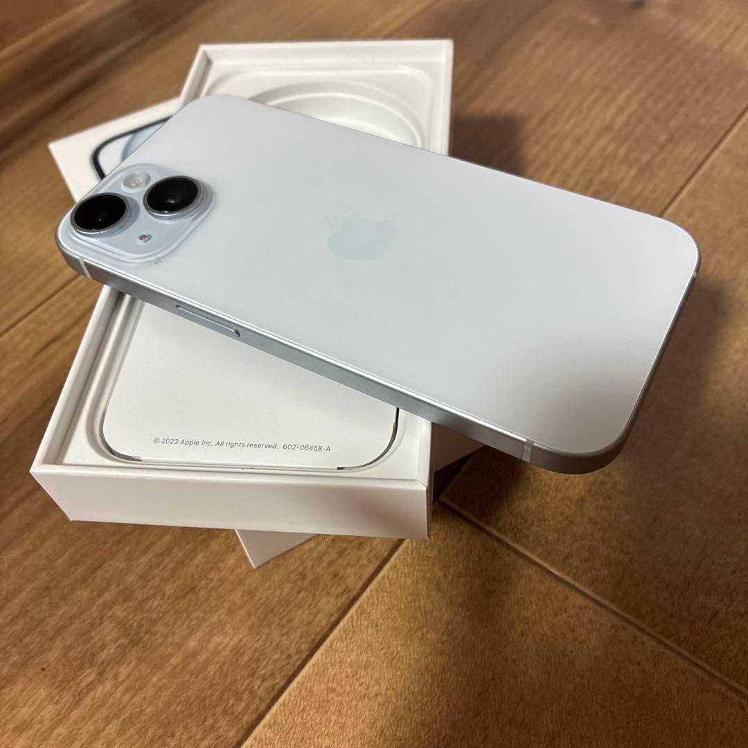 m*y様 Apple iPhone 15 ブルー本体　128GB