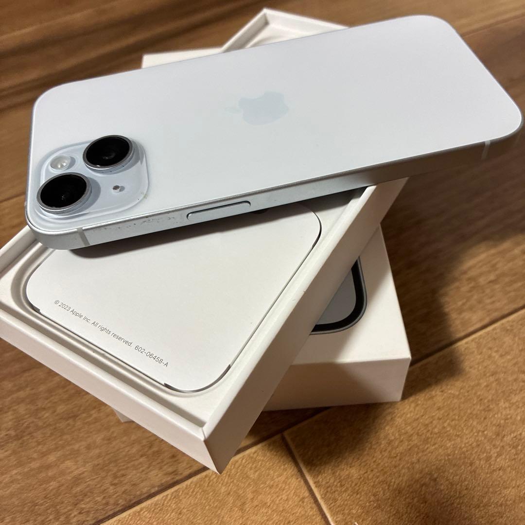 m*y様 Apple iPhone 15 ブルー本体　128GB