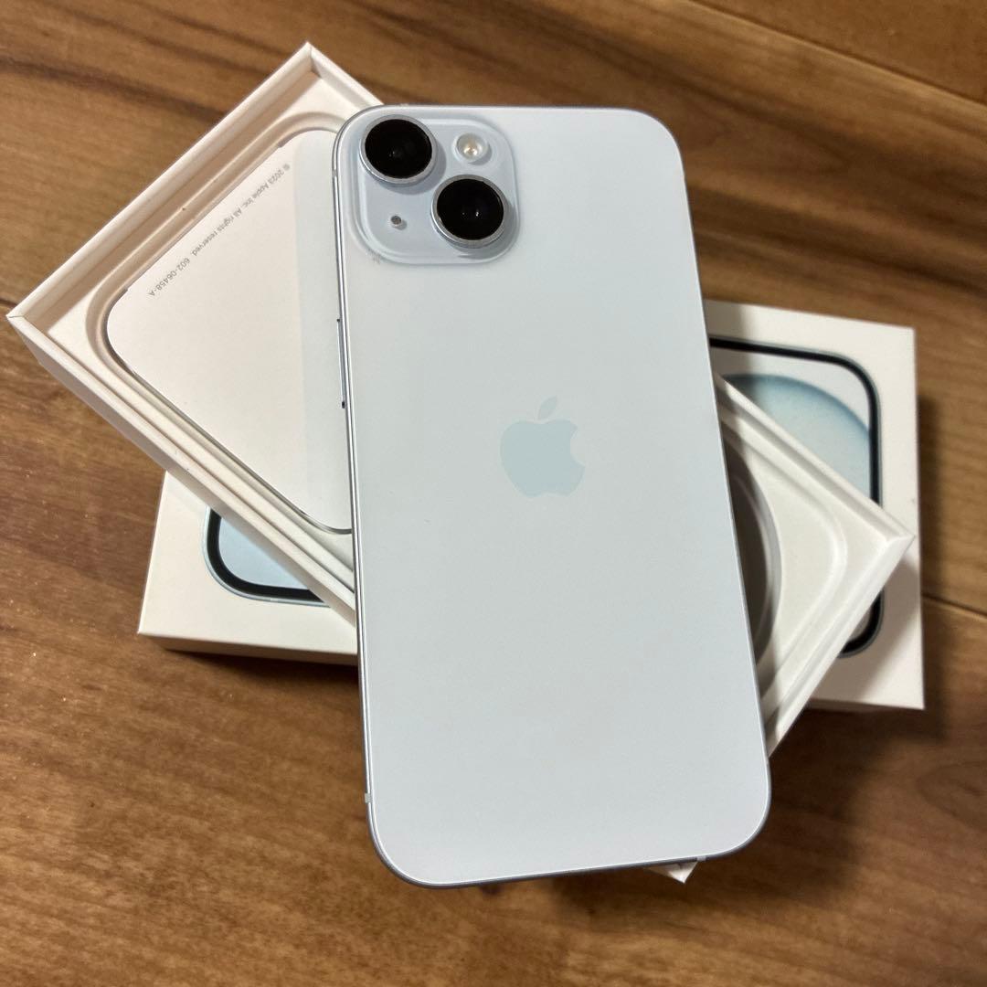m*y様 Apple iPhone 15 ブルー本体　128GB