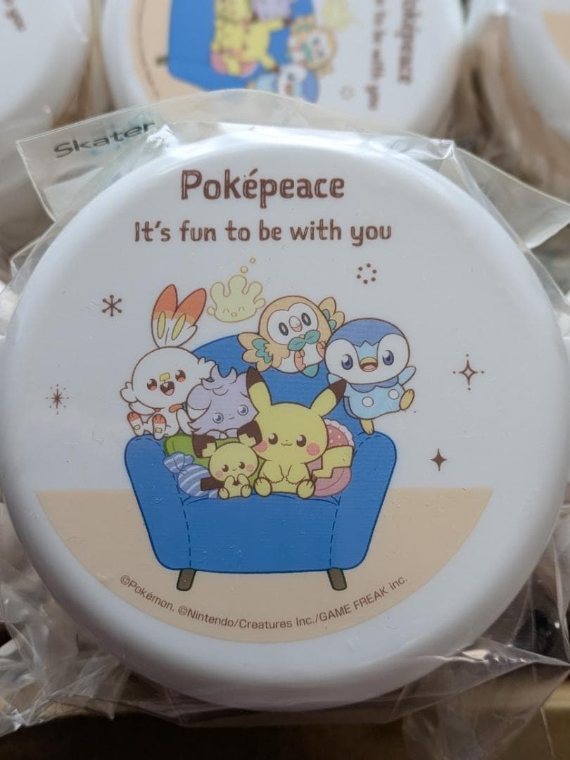 ポケットモンスター 弁当箱 ポケピース 500ml 抗菌 2段 日本製 6個