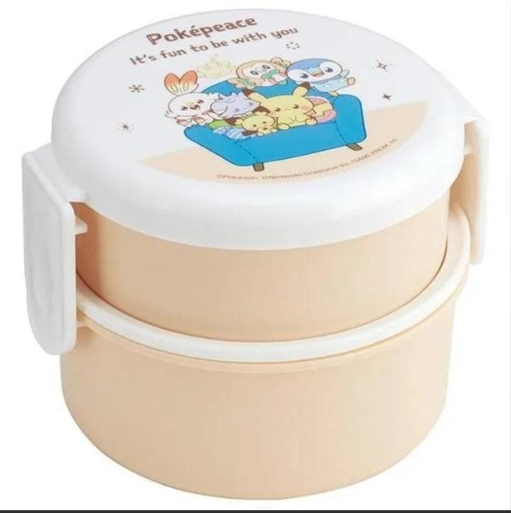 ポケットモンスター 弁当箱 ポケピース 500ml 抗菌 2段 日本製 6個