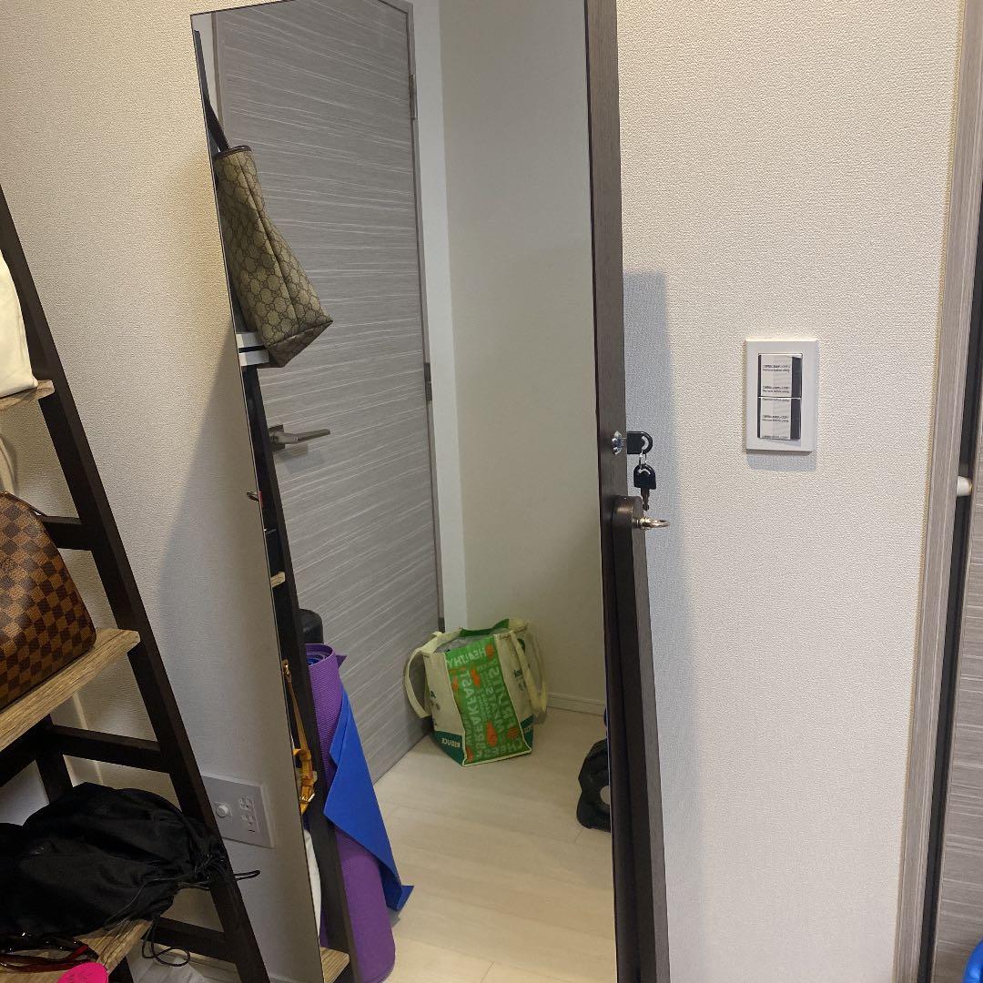 ジュエリーボックス　アンティーク　鏡　輸入家具