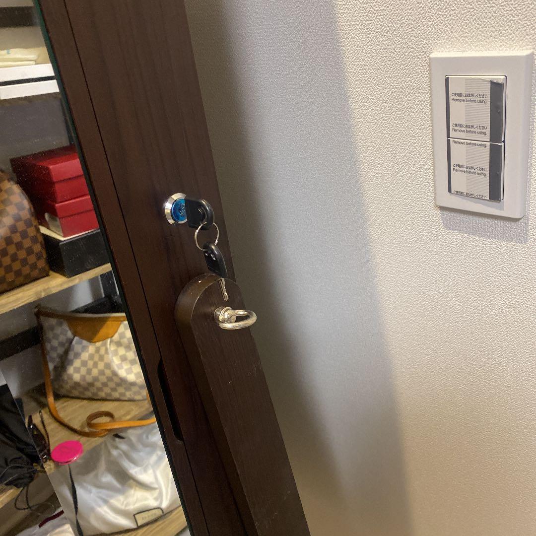 ジュエリーボックス　アンティーク　鏡　輸入家具