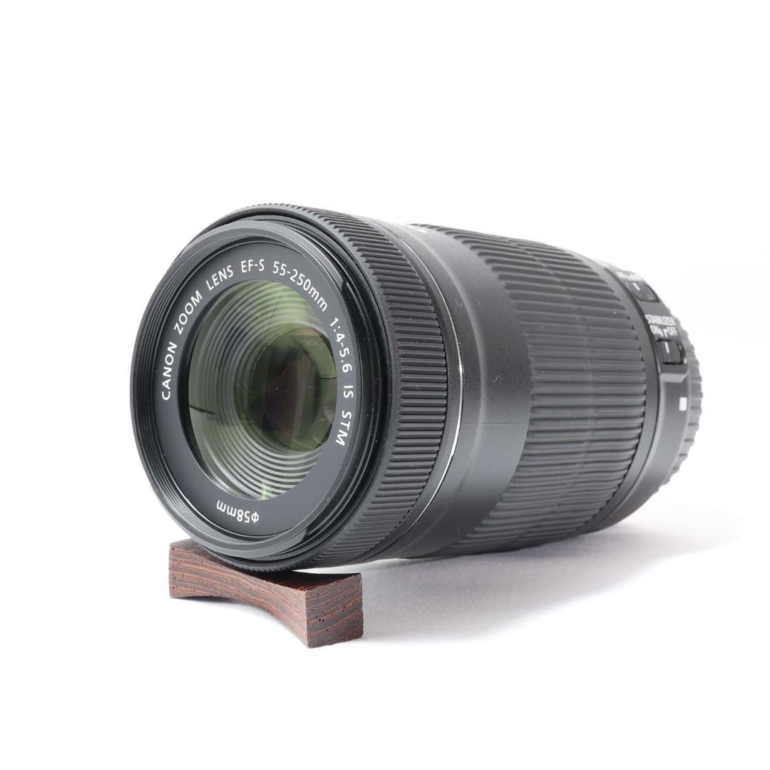 【極美品】★canon EF-S 55-250mm IS STM 望遠レンズ