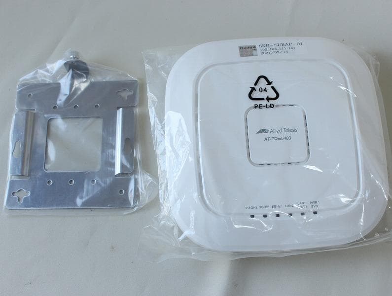 未使用 アライドテレシス 無線LANアクセスポイント AT-TQｍ5403