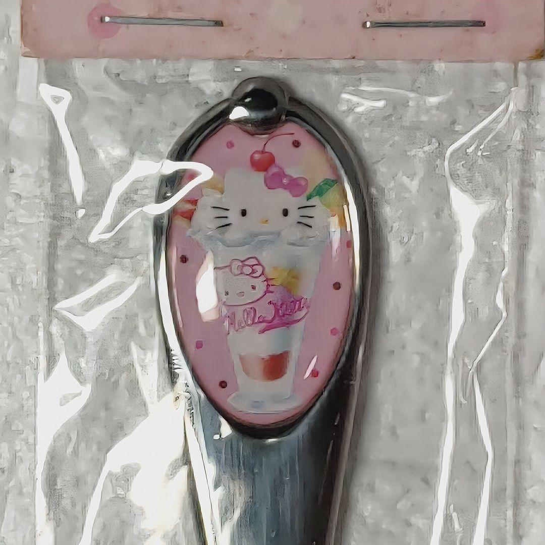 【激レア】　サンリオ ハローキティ パフェグラス×パフェスプーン 未使用品