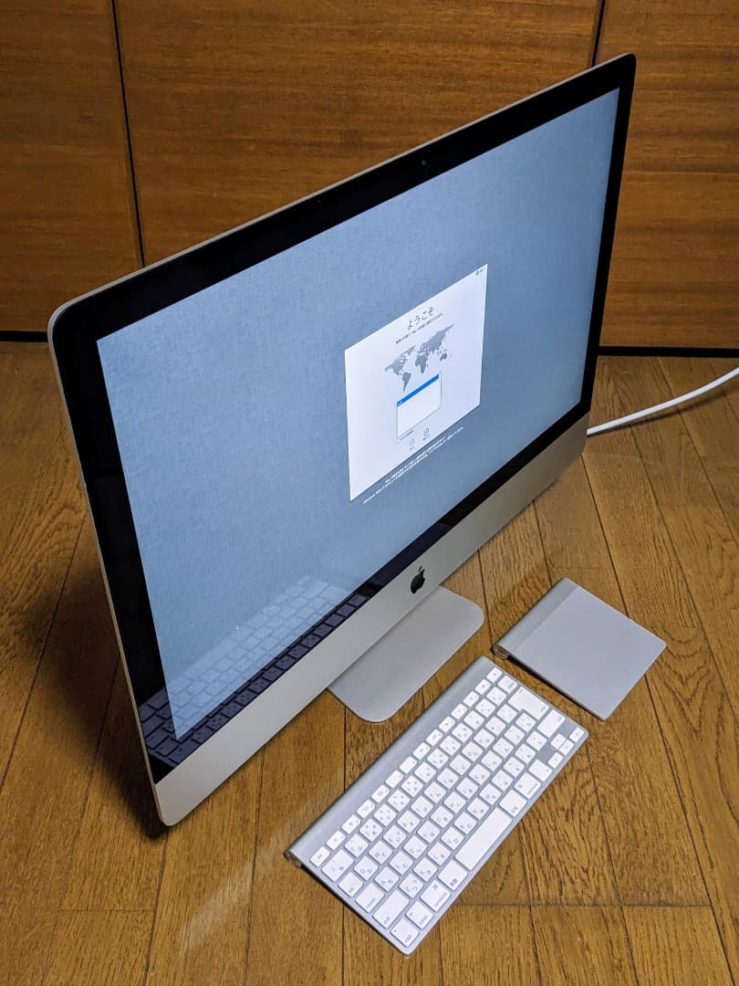 Apple iMac 27インチ 2013　ワイヤレスキーボード・トラックパッド