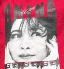 中森明菜 KANREKI Tシャツ サイズM レッド 赤 ALDEA FC限定