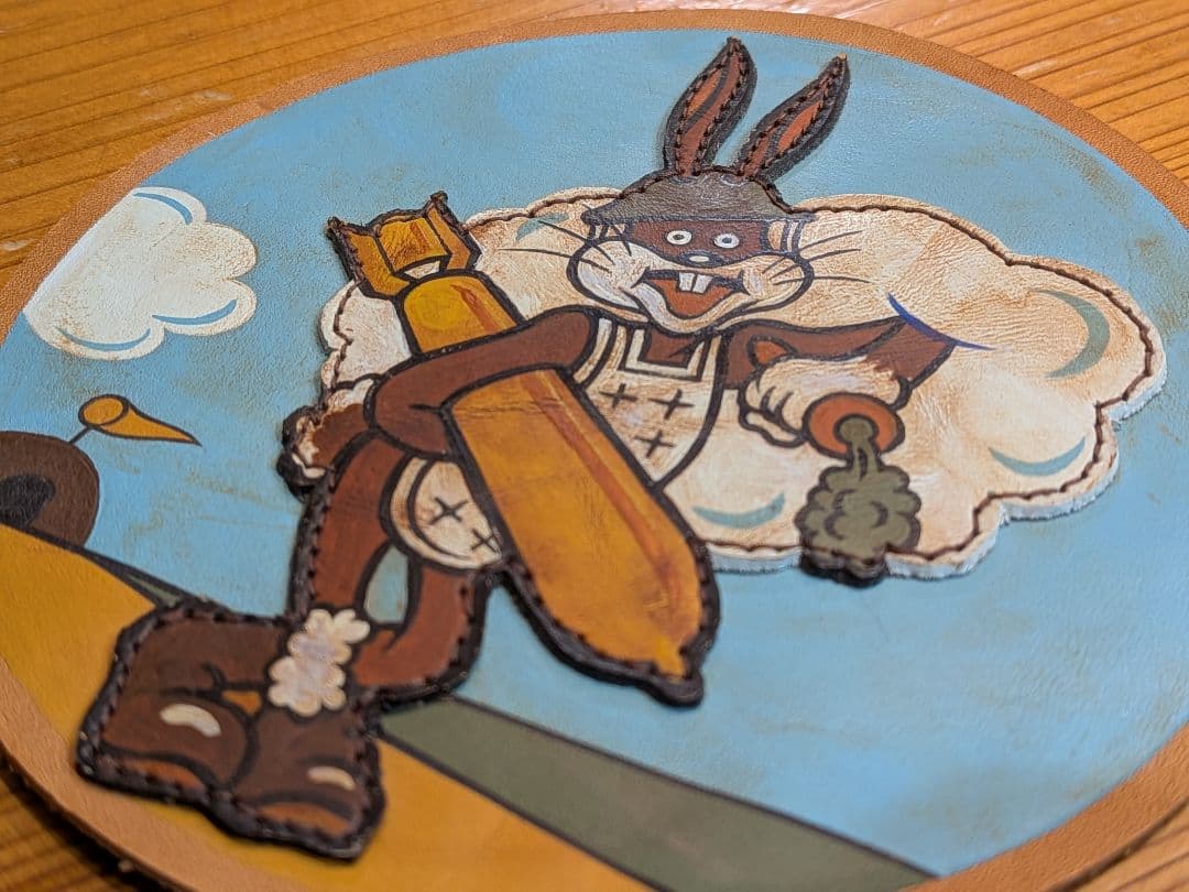 カスタムキング スコードロンパッチ 2002年製 未使用 サイン入り