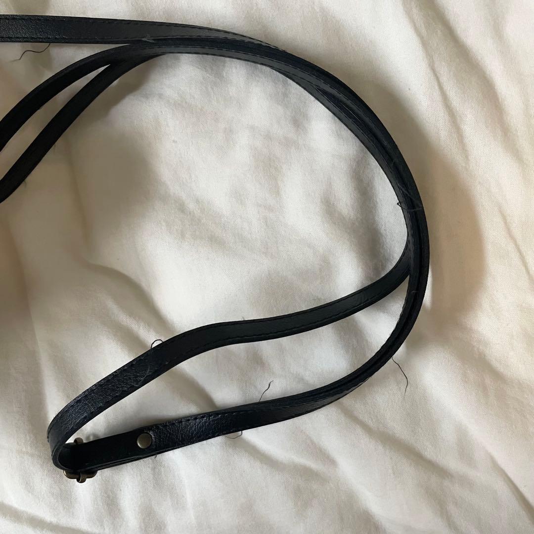 ミナペルホネンハンドメイド　まんまるポシェット　タンバリン　hanaco