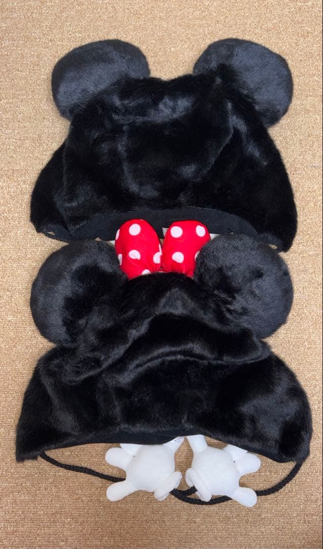 ディズニー ミッキー ミニー ファンキャップ 2個セット