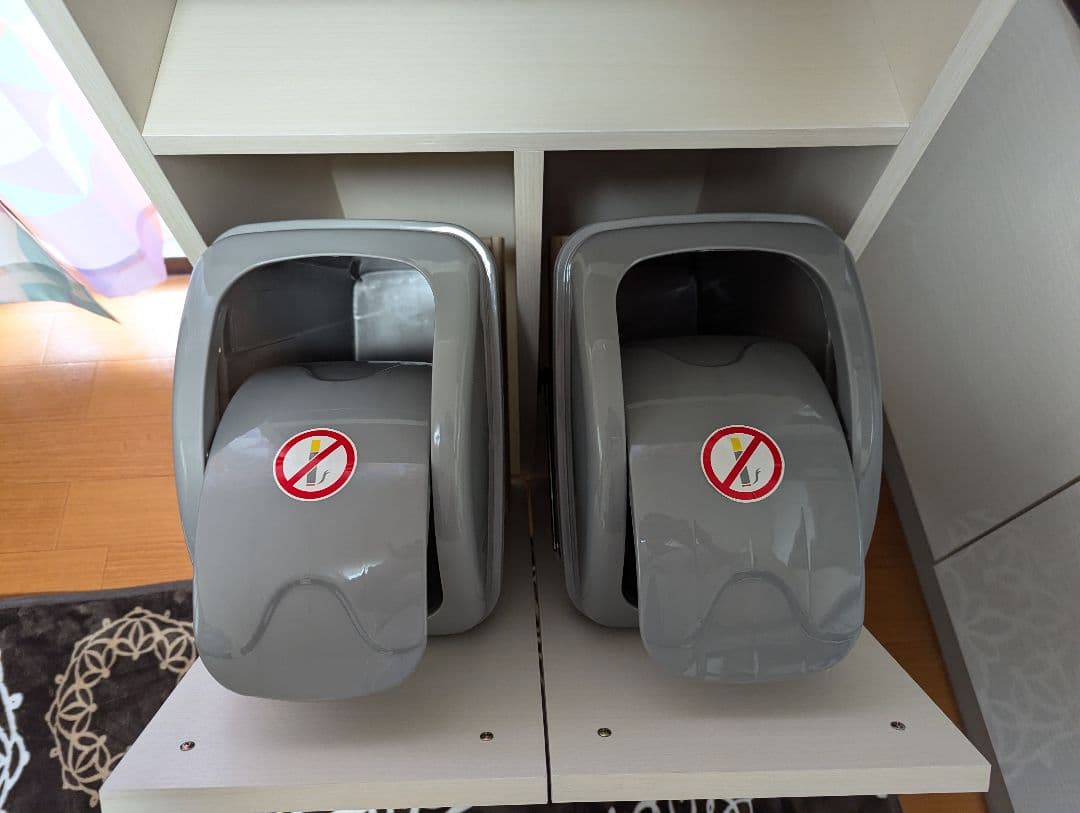 ホワイト キッチンカウンター キャスター付き