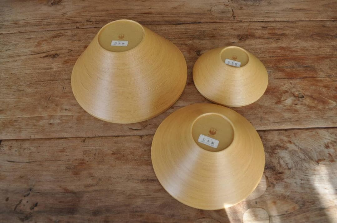 ＲＩＲＩさん専用ブナコ　BUNACO　木製ボウル3サイズセットで