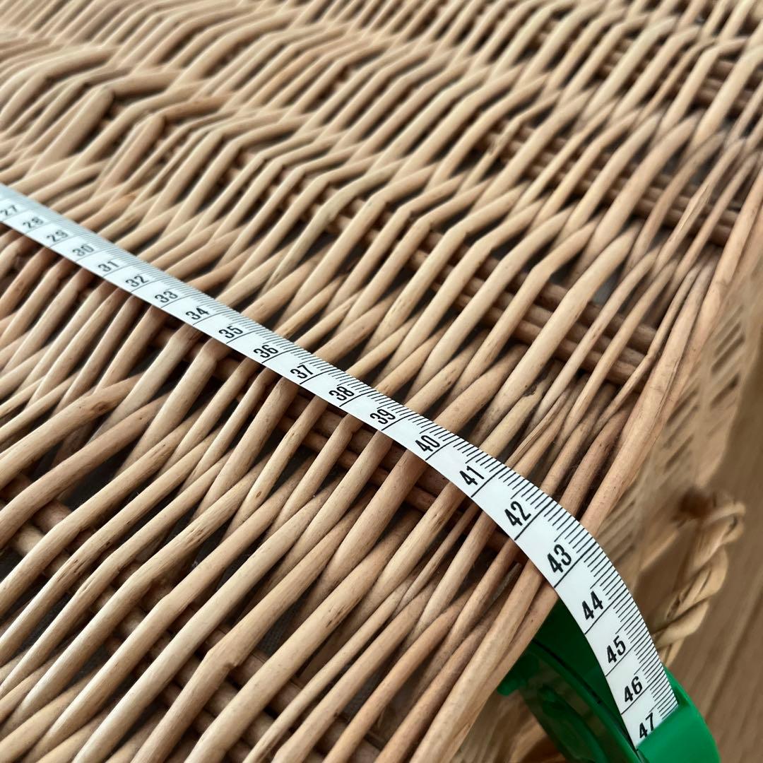 籐製バスケット3つセット　ピクニックバスケット　かご　籠　バスケット