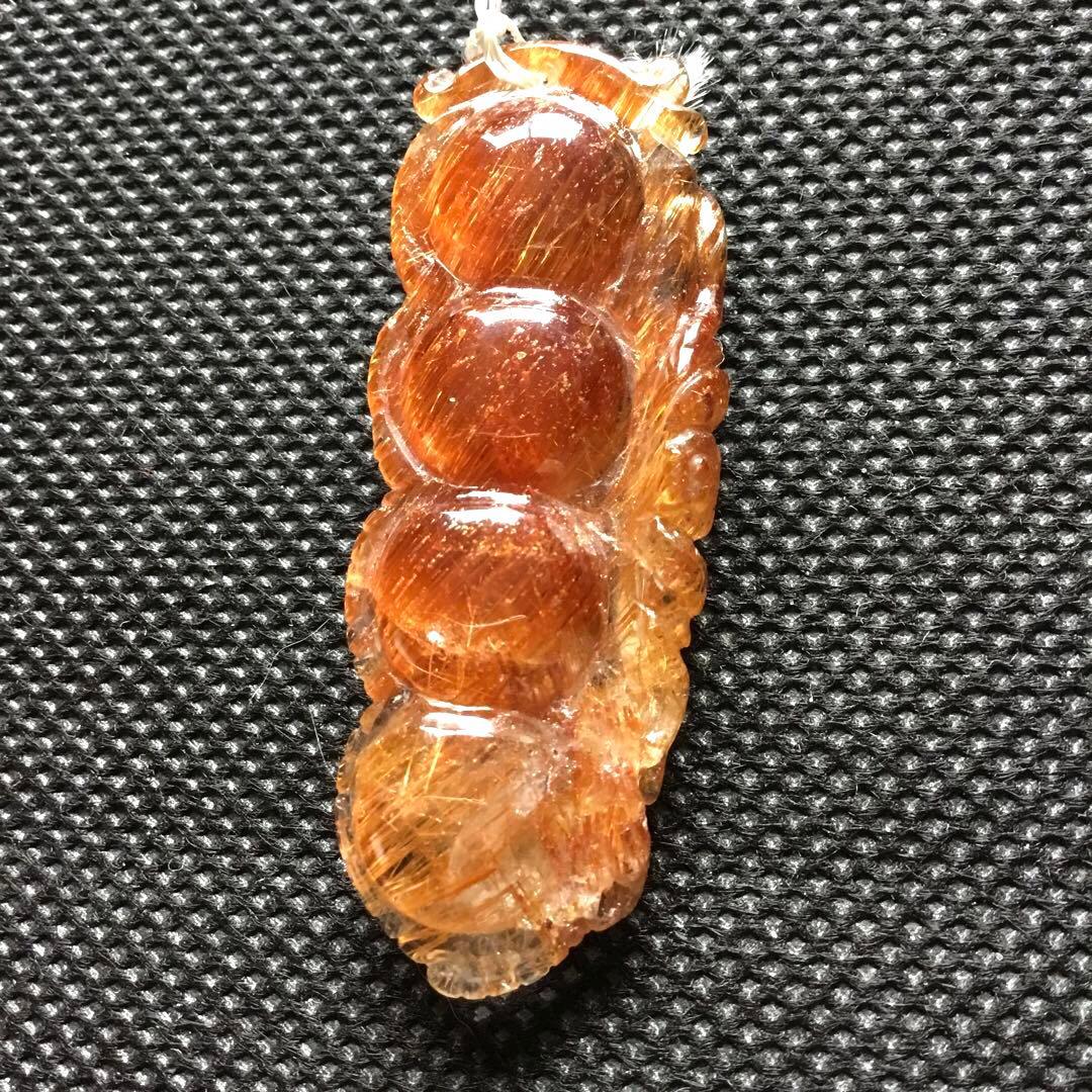 上質キャッツアイ銅色(コッパールチルクォーツ)ペンダント1個限定　パワーストーン