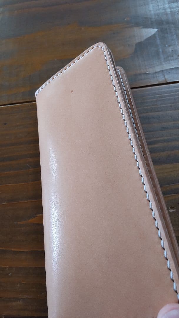 ロングウォレット　長財布　栃木サドルレザー　レザークラフト☆総手縫い☆(83)