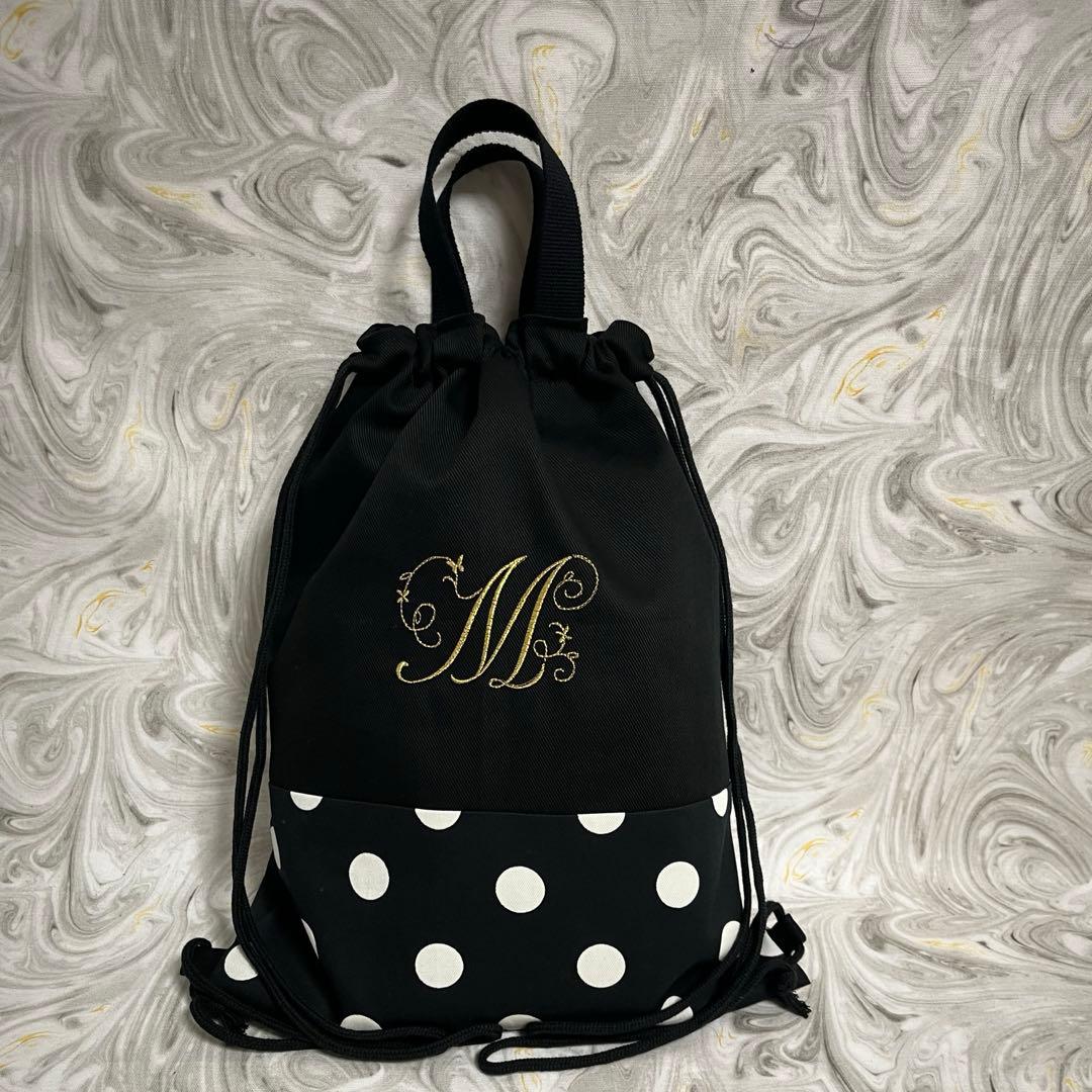 オーダー商品　イニシャル、お名前刺繍入り　入学、入園3点セット☆