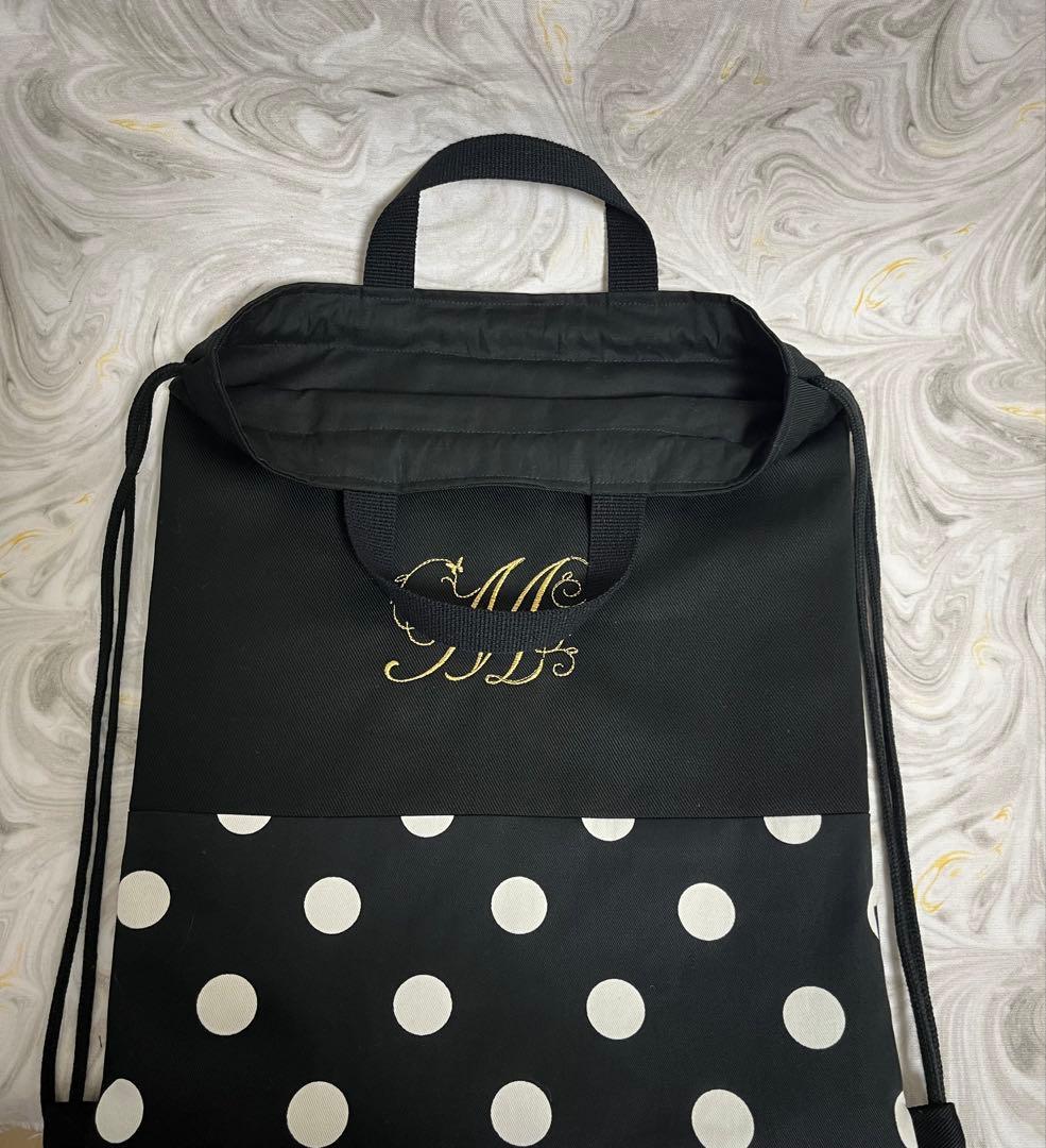 オーダー商品　イニシャル、お名前刺繍入り　入学、入園3点セット☆