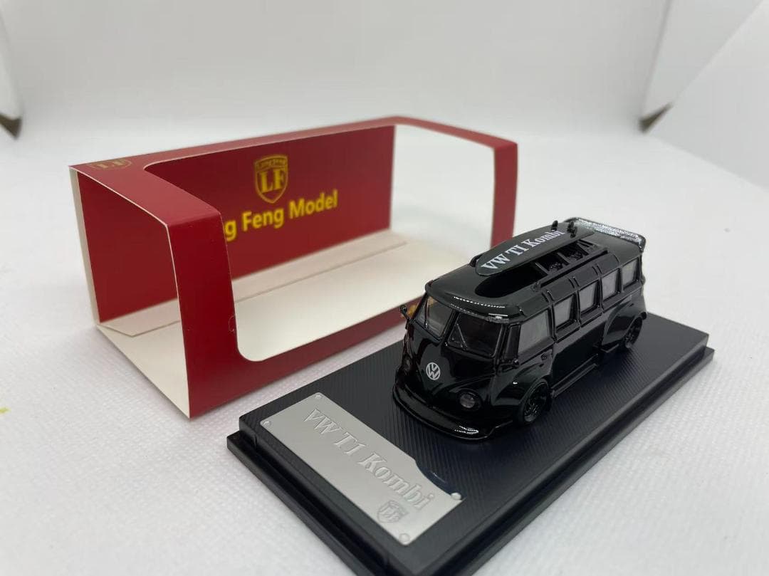 801-125 Lang Feng 1/64 VW T1 Kombi ブラック