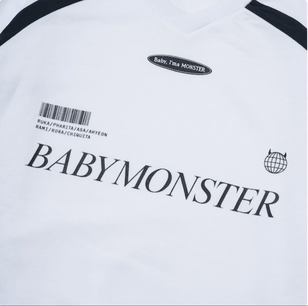 【BABYMONSTER】スウェット WHITE / Mサイズ