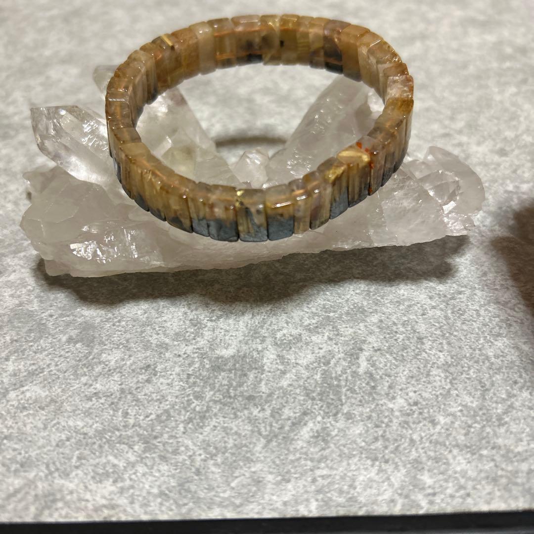 太陽放射ルチル　タイチンルチル　内径17センチ　針みっちり