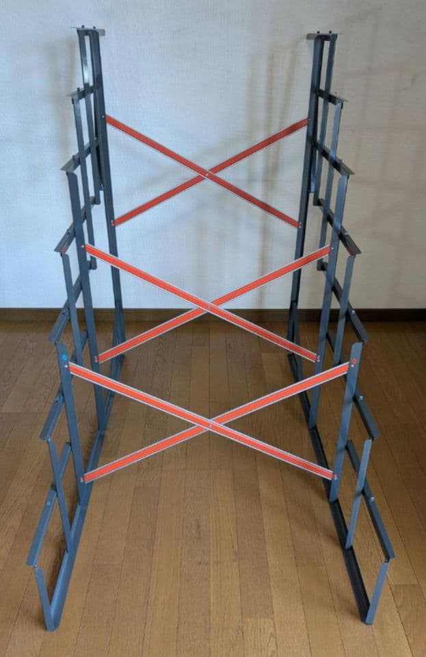 送料込【3出品全て落札必須 1/3】ひな人形 7段 15人飾り 40号（ひな壇）