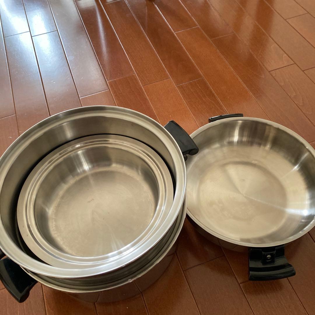 アムウェイ蒸し器ステンレス6Lシチューパンセット