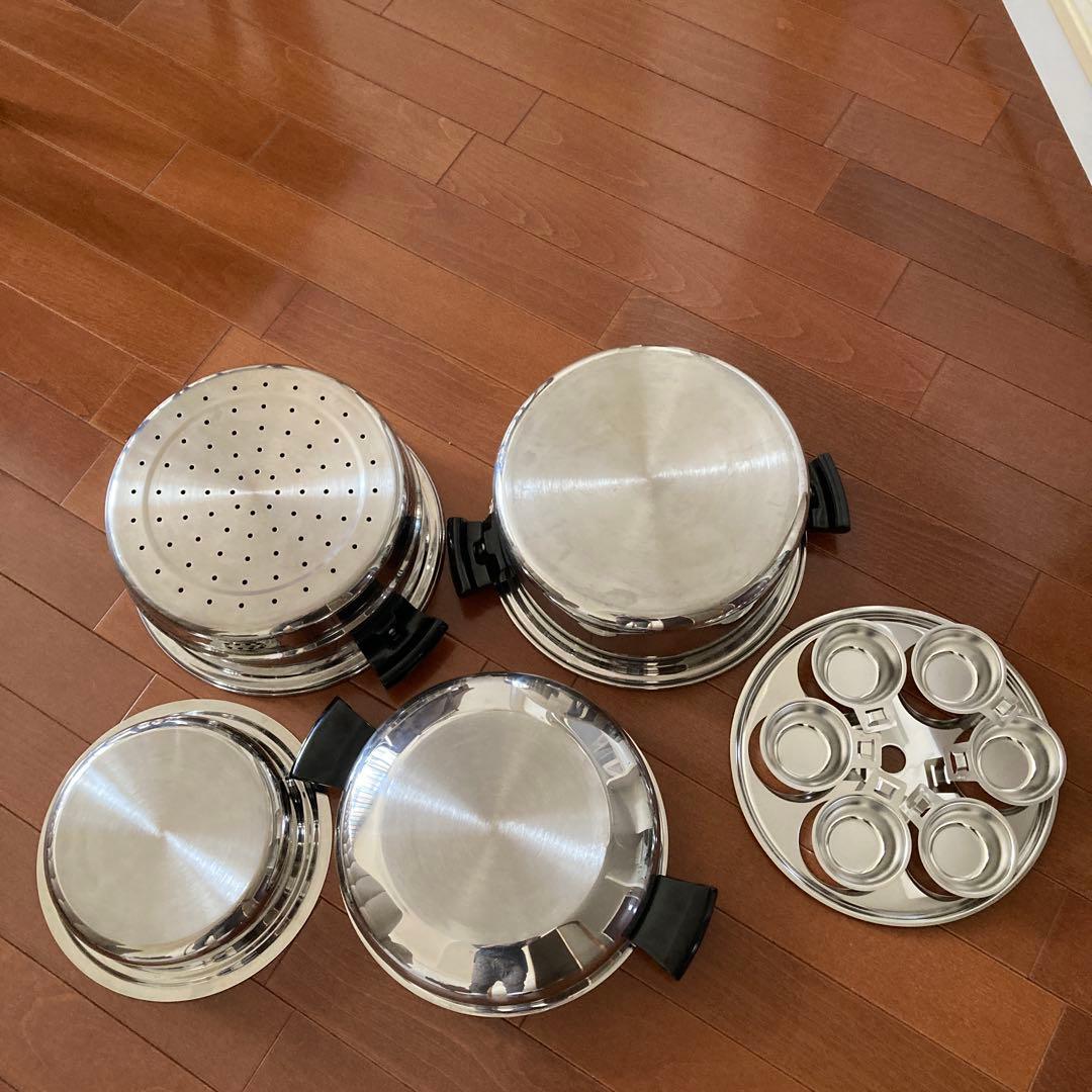 アムウェイ蒸し器ステンレス6Lシチューパンセット