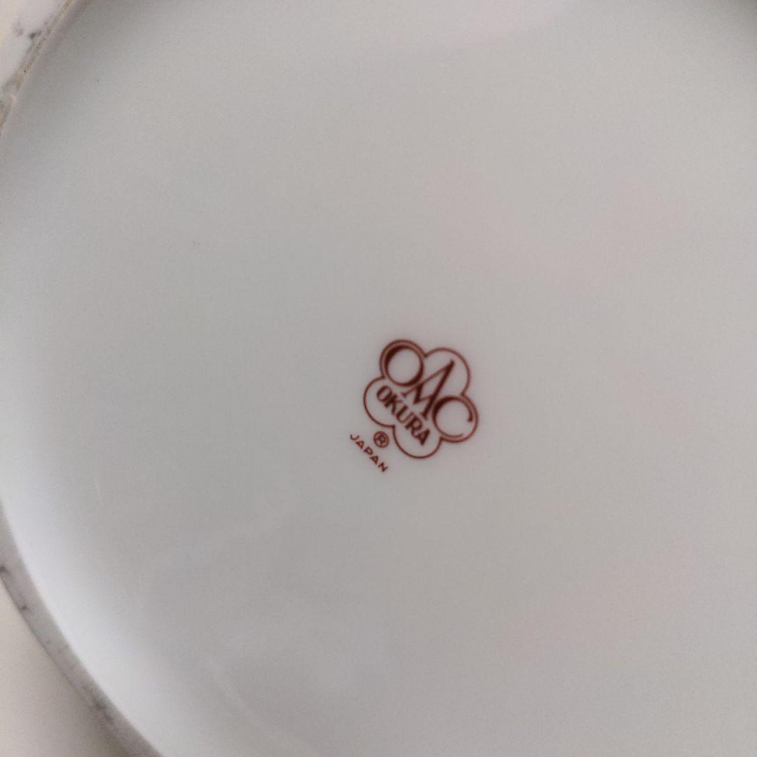 大倉陶園　ブルーローズ　花瓶　フラワーベース　花入　花器　インテリア