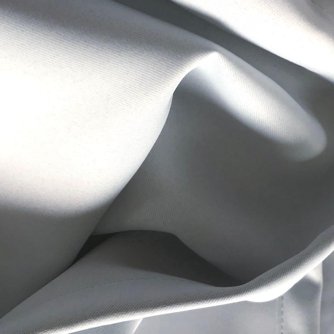 防炎　1級遮光カーテン　幅150cm×丈240cm2枚　ホワイト