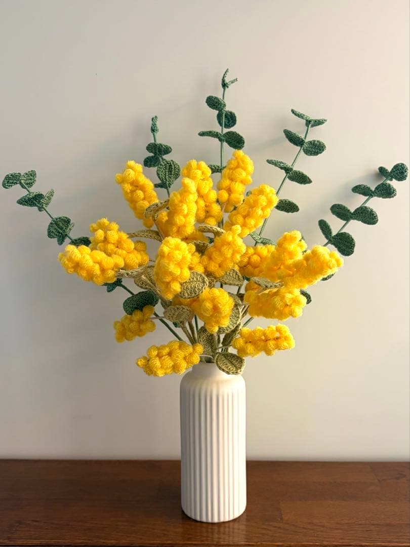 専用ページ　あみぐるみ　ミモザブーケ　ラベンダー