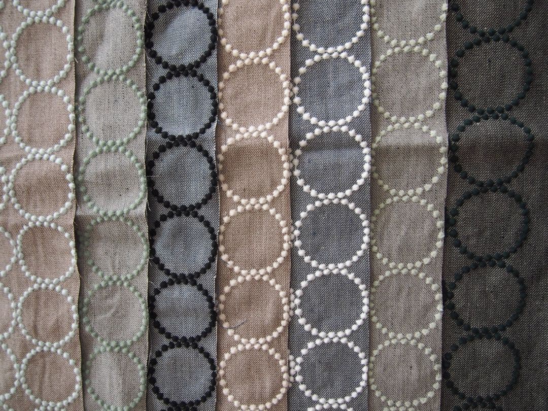 ミナペルホネン 秋田木工 剣持スツールE ナラ材 希少 タンバリン チェア 生地